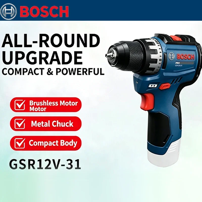Power Tools Woodworking - Bosch GSR 12V-31 Borstelloze Elektrische Boormachine