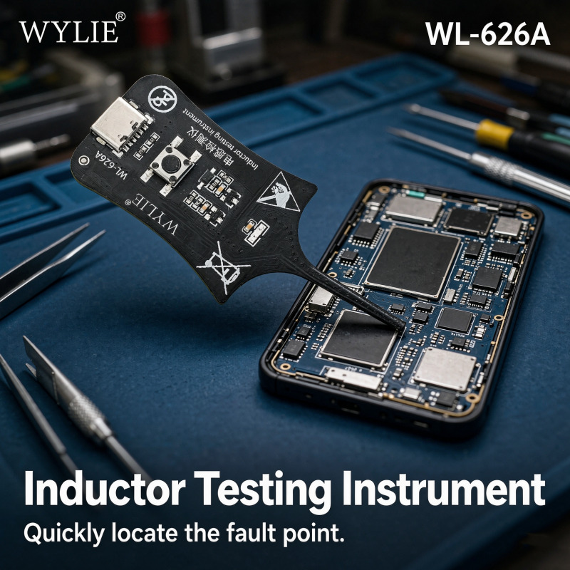 Power Tools Green - Inductiemeter met elektromagnetische inductie, groen licht