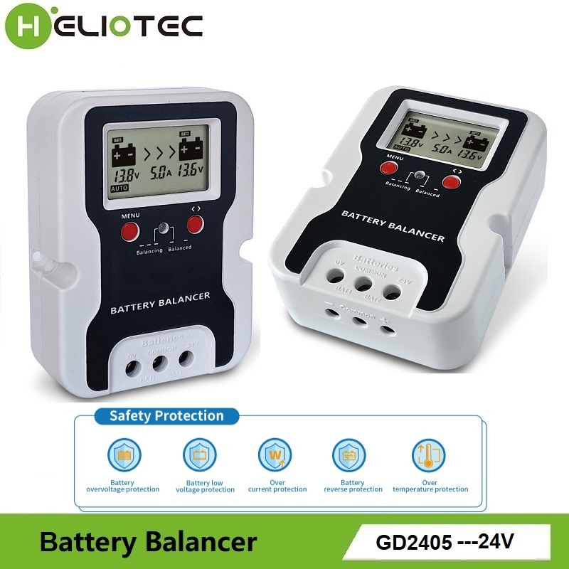 Power Tools Voltage - 24V batterij-equalizer met spanningsweergave Batterijbalancer Spanningsregelaar
