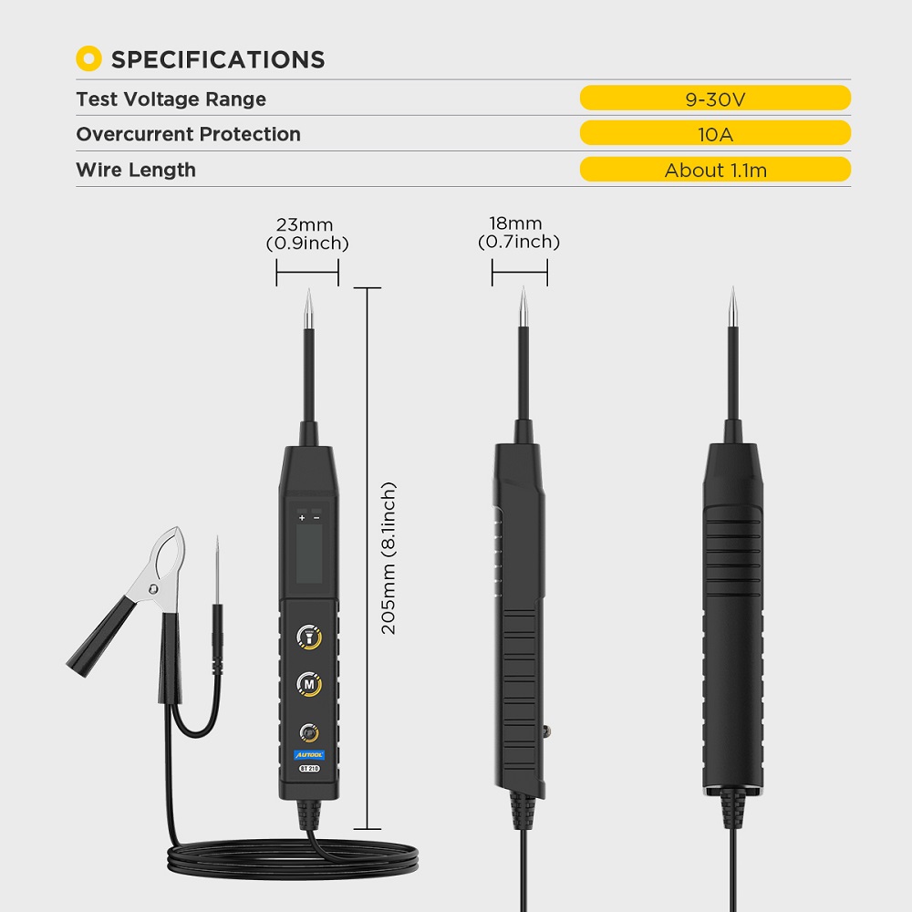 Power Tools Voltage - AUTOOL Nieuwe BT210 Auto Circuit Tester