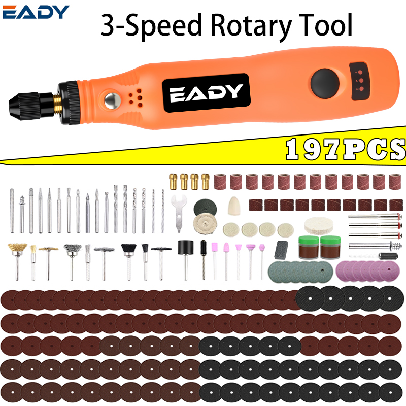 Power Tools On Sale - USB draadloze roterende gereedschapsset – mini-elektrische