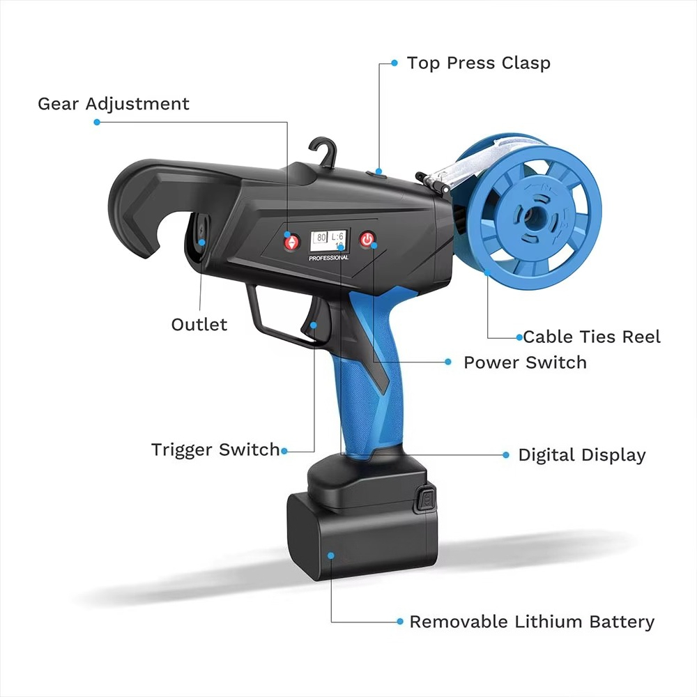 Power Tools Garden - Elektrisch draadloos tuingereedschap Elektrische takbind- en
