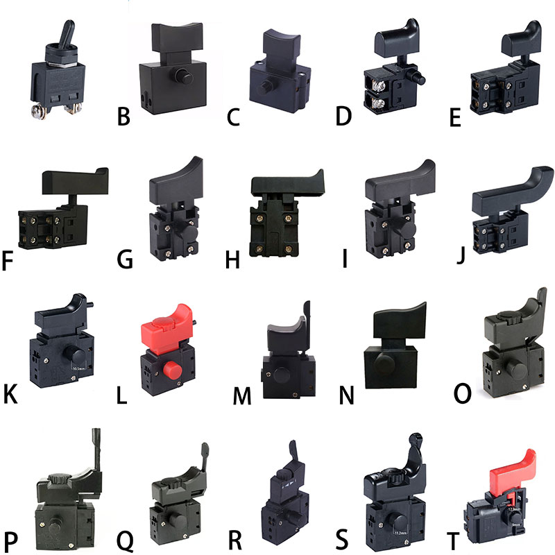 Power Tools Sheets - Miniatuur Power Tool Schakelaar Snelheidsregeling Trigger