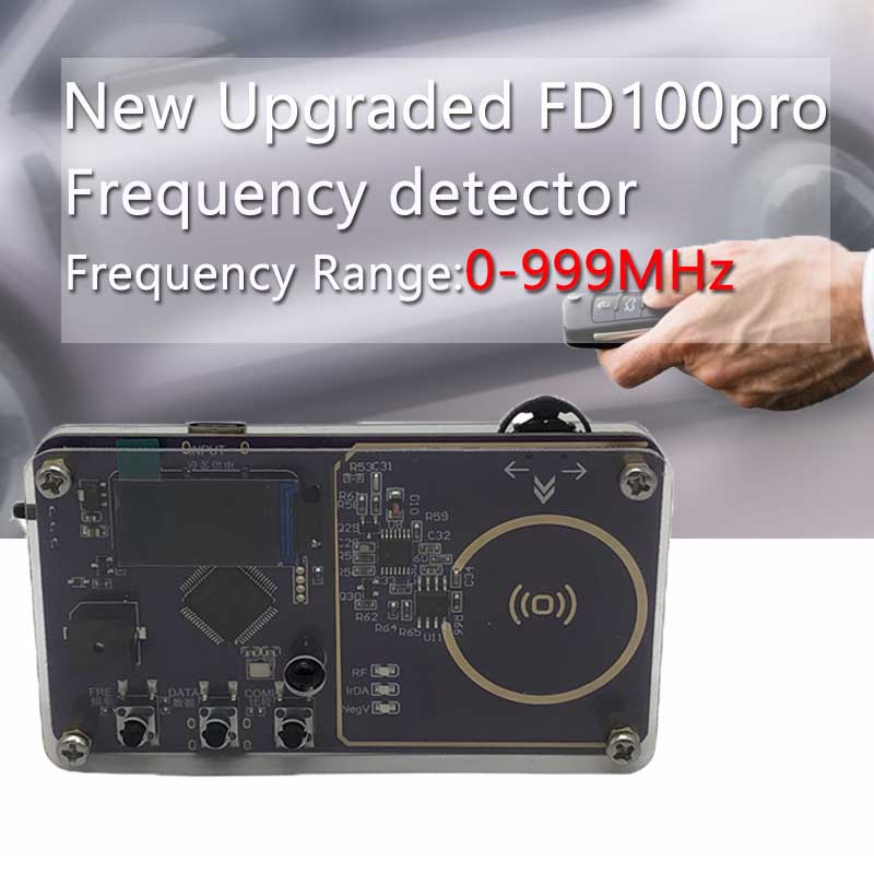 Power Tools Voltage - NFC-batterijtester 0-999MHz frequentiedetector, datavergelijking, noodstroomvoorziening, alles-in-één