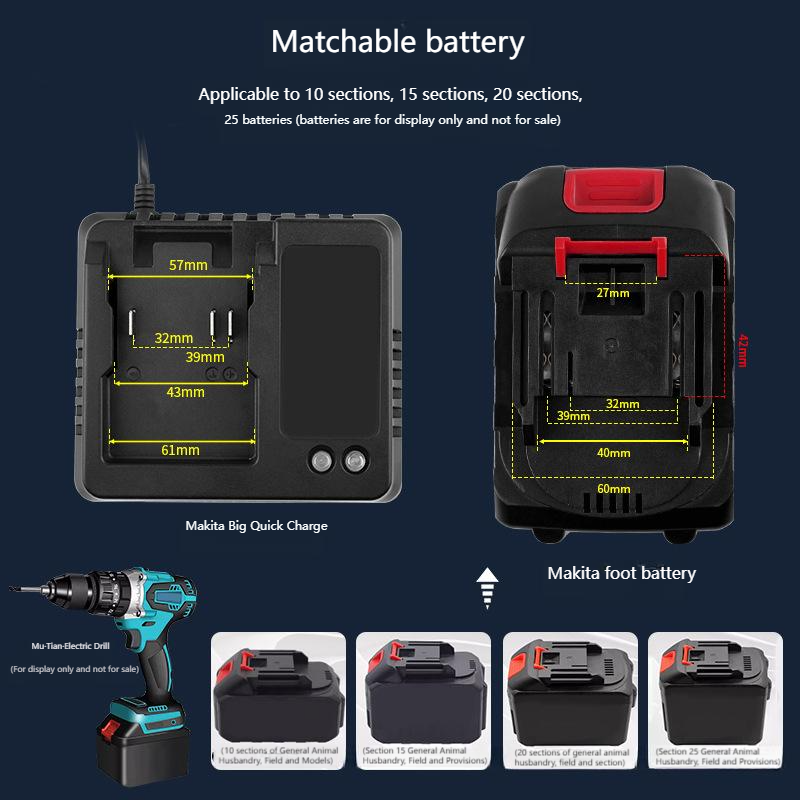 EU US 18V 21V Oplader voor Mak - Power Tools On Sale recensie en prijs