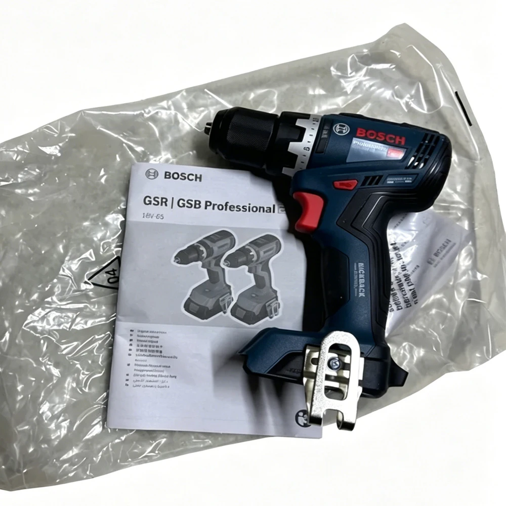 Bosch GSR 18V-65 Borstelloze E - Power Tools Woodworking recensie en prijs