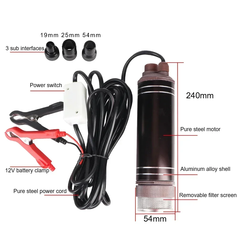 Elektrische oliepomp 12V dubbe - Power Tools Voltage recensie en prijs