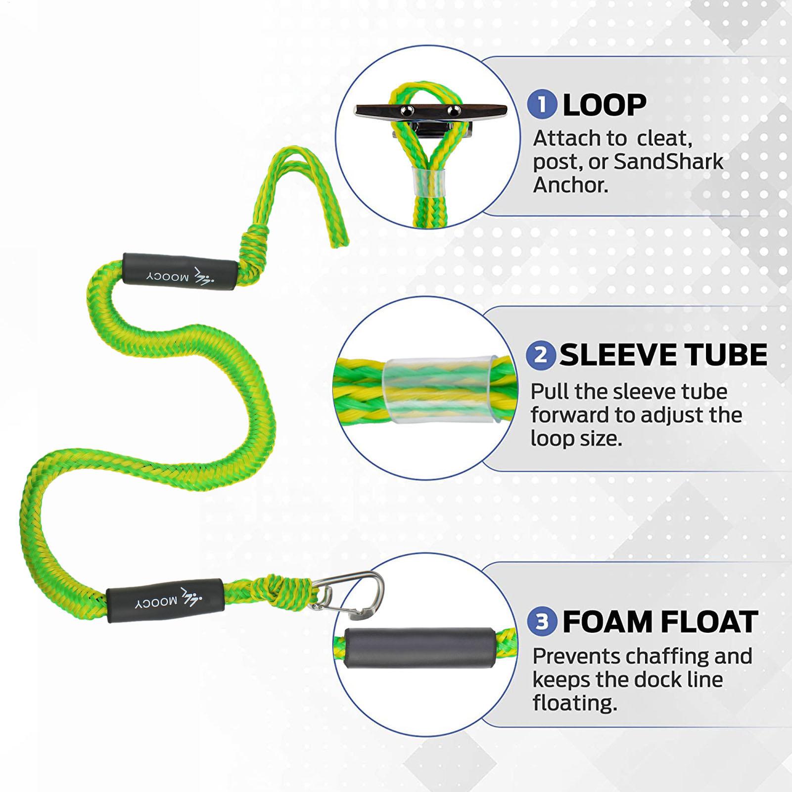 Bootlijnen, koorden, aanleglij - Power Tools Green recensie en prijs
