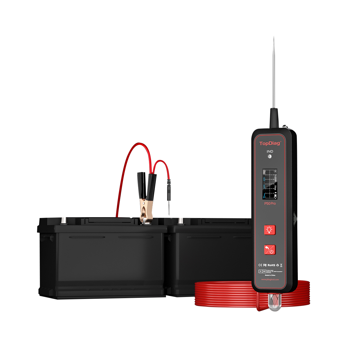 P50 PRO Auto Circuit Tester Po - Power Tools Voltage recensie en prijs