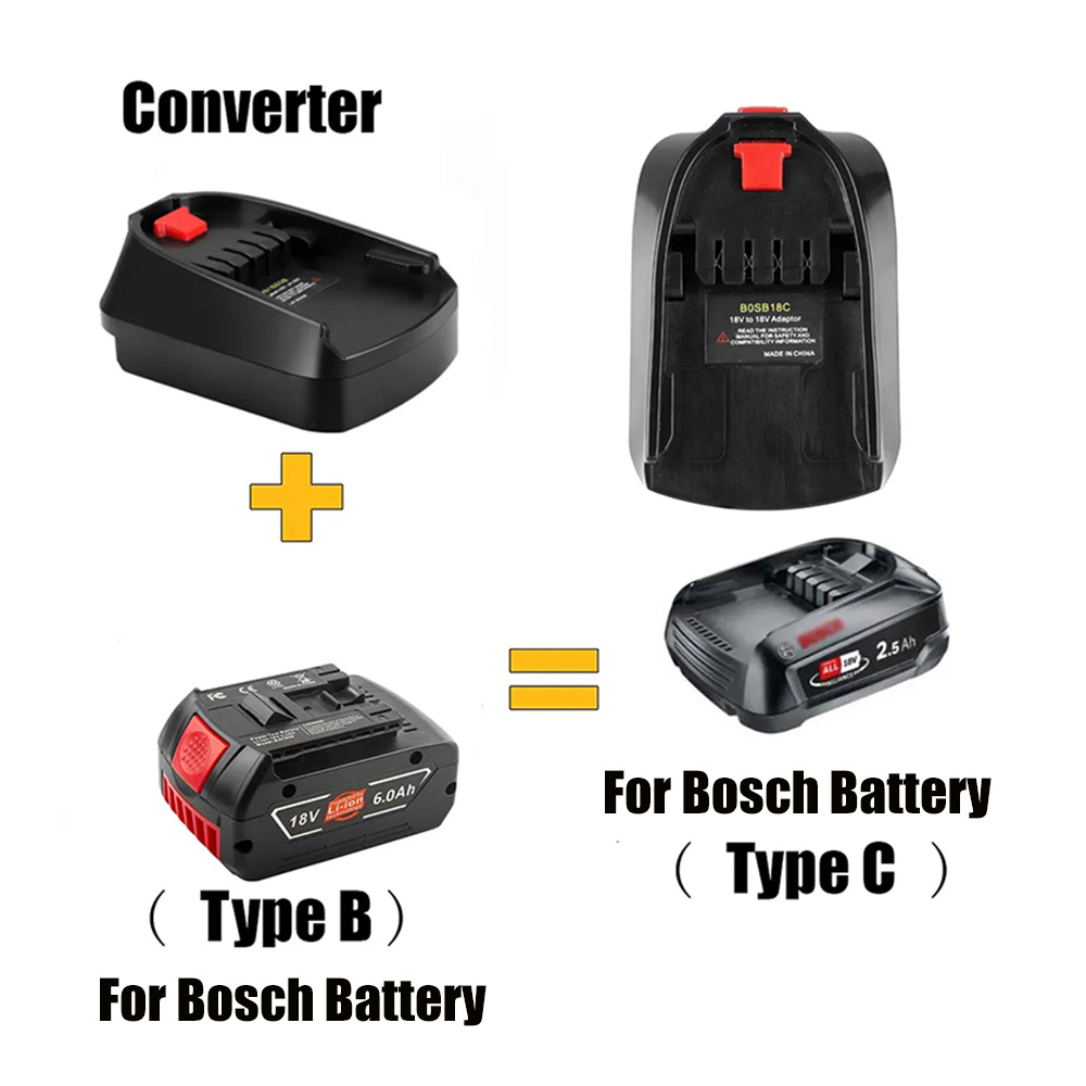 Batterijadapter Gebruik voor B - Power Tools Green recensie en prijs