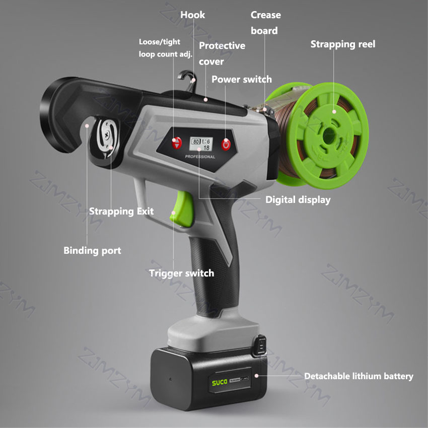Elektrische takbindmachine, dr - Power Tools Garden recensie en prijs