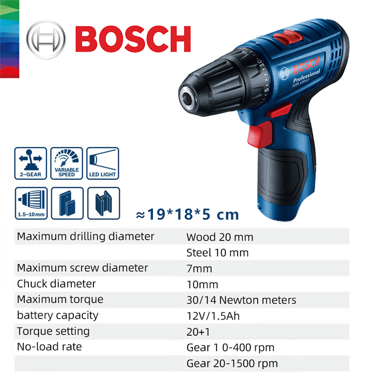 Bosch GSR 120-LI 12V Lithium E - Power Tools Woodworking recensie en prijs