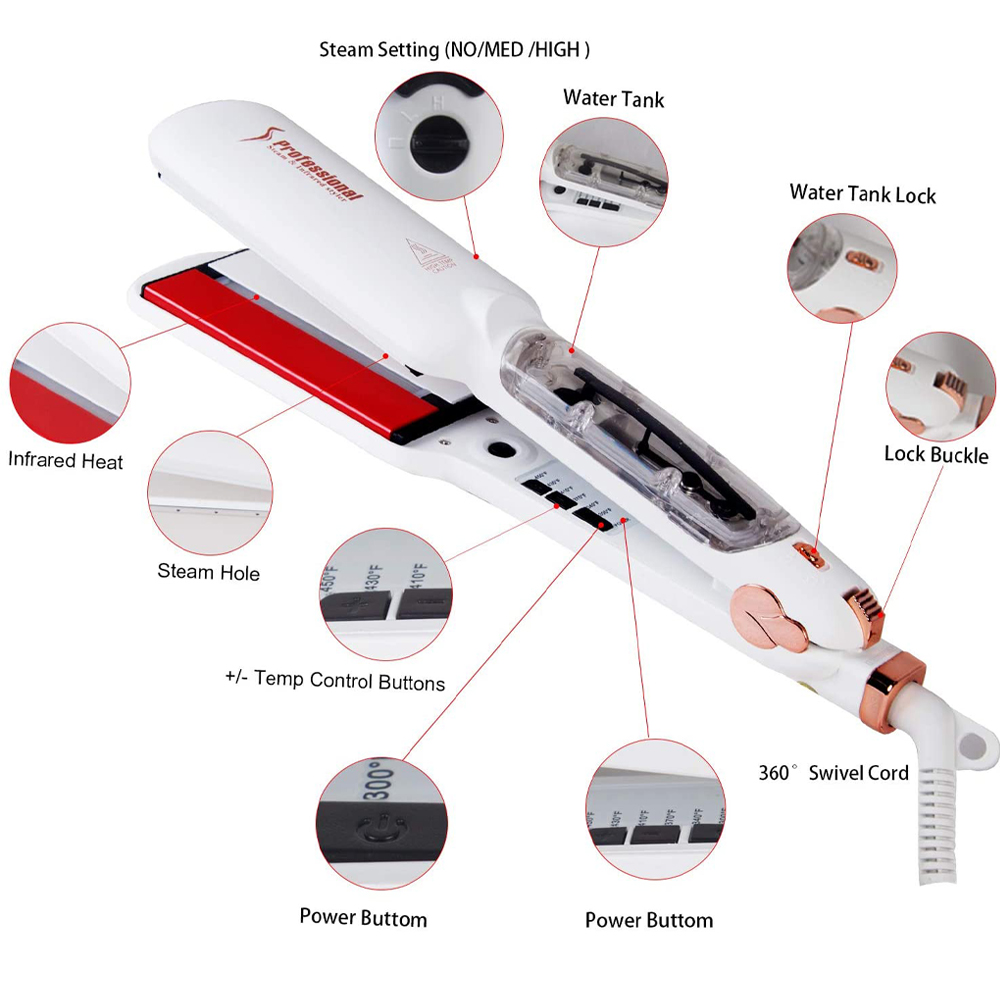 Stoomstijltang Met Infrarood 2 - Power Tools Voltage recensie en prijs