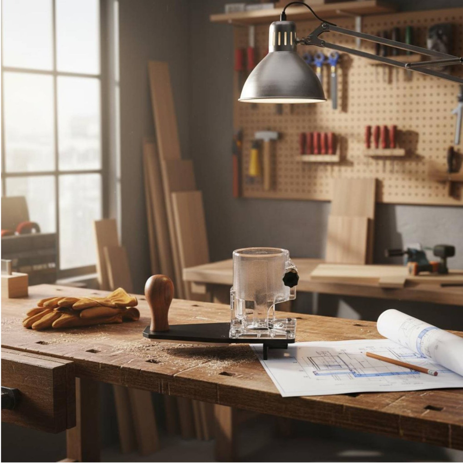 Randafwerking Basis voor langd - Power Tools Woodworking recensie en prijs